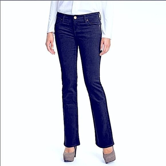 Loft Modern Straight Jeans Dark Blue Women’s 28/6 - Picture 1 of 14